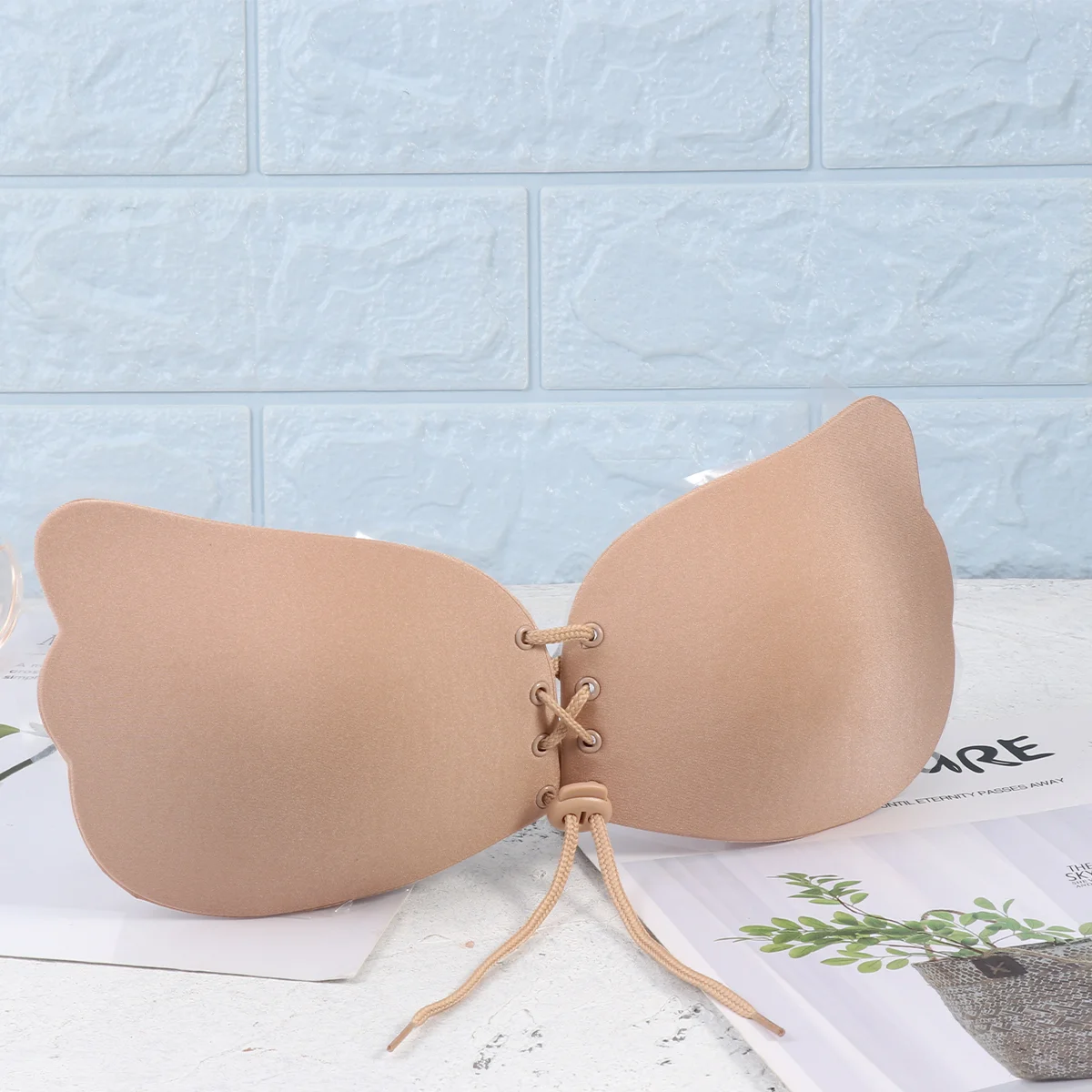 

Самоклеящаяся нажимная невидимая паста, силиконовые липкие дышащие аксессуары с открытой спиной, чашка B (кожа)