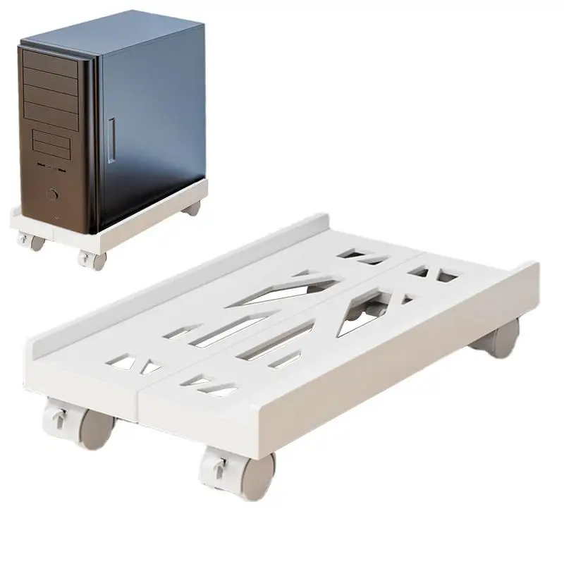 

Универсальная Подставка-башенка для процессора, подставка для компьютера с 4 колесиками для мобильных устройств, с сильной нагрузкой, для дома и офиса