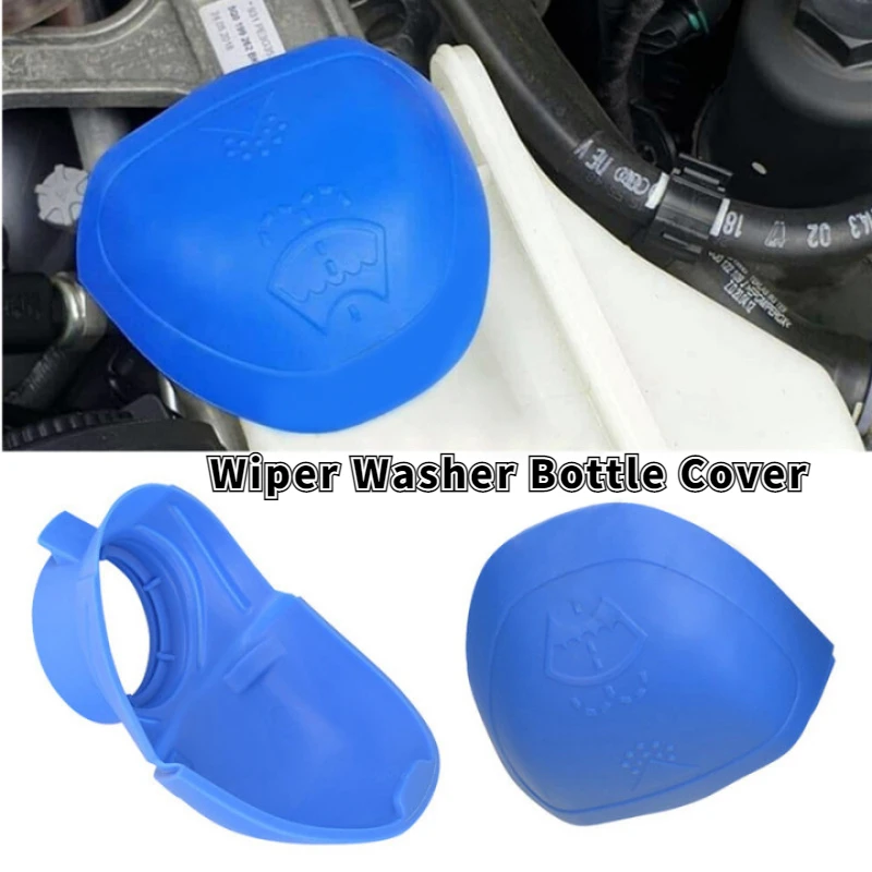 

OE#6V0955485 Wiper Washer Fluid Reservoir Tank Bottle Cover Cap Lid Plastic Blue For Skoda 6V0 955 485