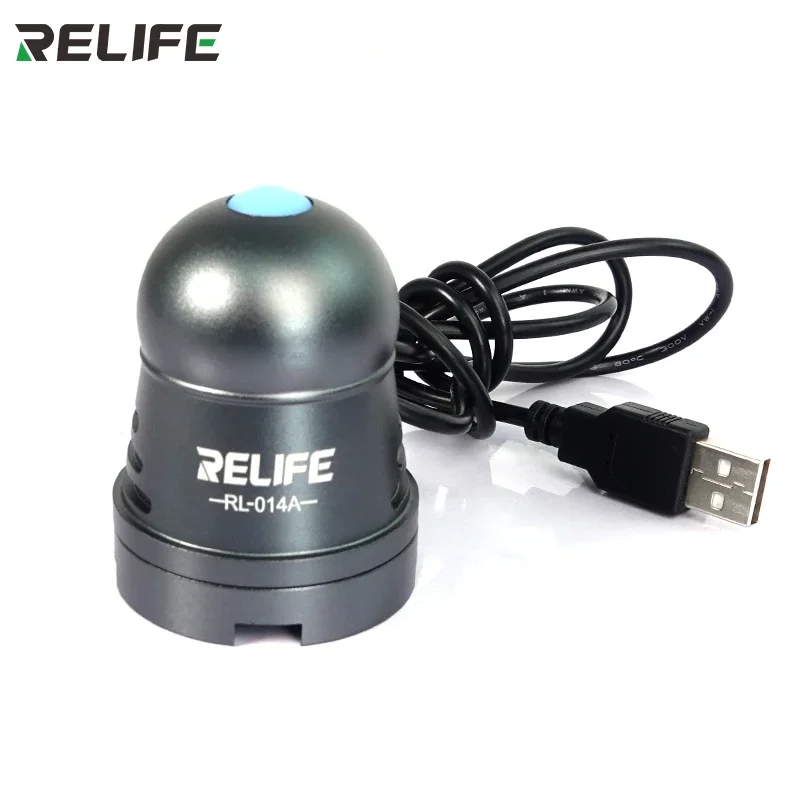 Портативная лампа RELIFE RL-014A USB для отверждения УФ-клея Зеленая обогрева масла