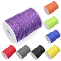 hiking clothesline camping tent lanyard strap reflective tent rope parachute line umbrella rope reflective paracord