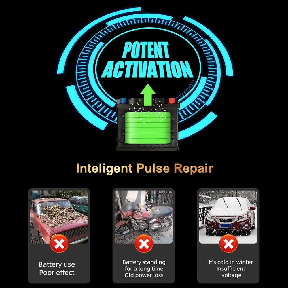 Автомобильные зарядные устройства для ремонта импульсов 100 в/240 в вход