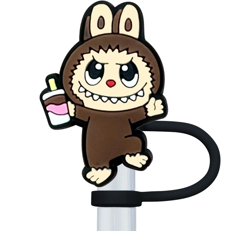 

Крышки для трубочек Labubu 1-6 шт.