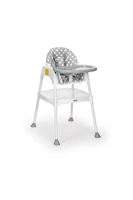 sheathed gray high chair baby high chair portable baby chair baby dining table dining chair feeding tray