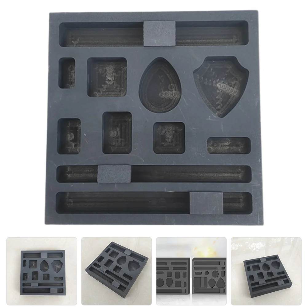

Graphite Ingot Mold Molds Metal Casting Kit High Temperature Resistance Mould Sand