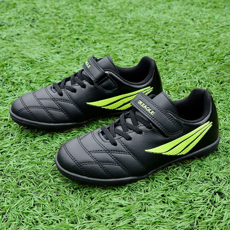 28-37# Stylish And Comfortable Breathable  Boys Girls Training Game Sneakers Indoor Outdoor Lawn Youth Student Soccer Shoes