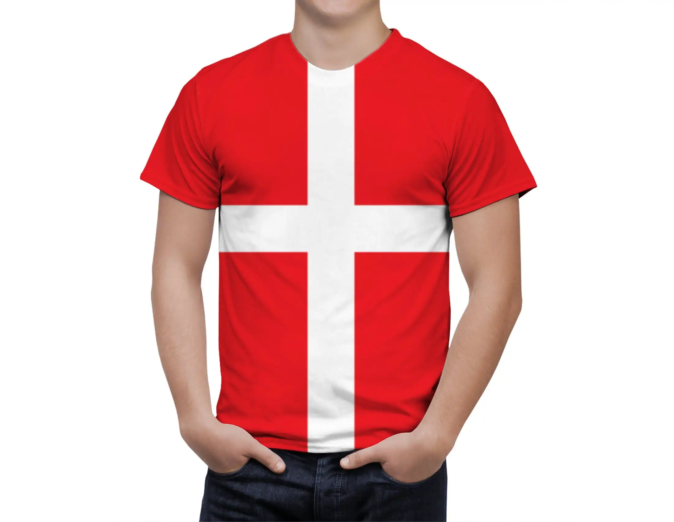 

BIANYILONG брендовая летняя футболка модная хип-хоп Швейцарский флаг 3D мужской топ с круглым вырезом и коротким рукавом в абстрактном стиле Хара...