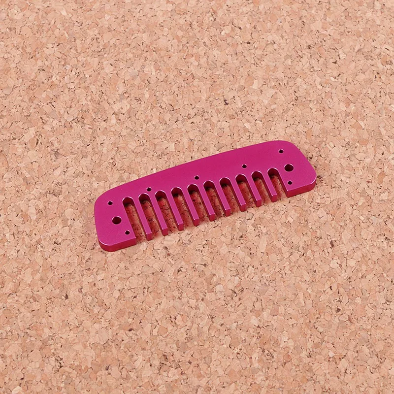 Гармоника из алюминиевого сплава блюз-гребень с 10 отверстиями аксессуары для