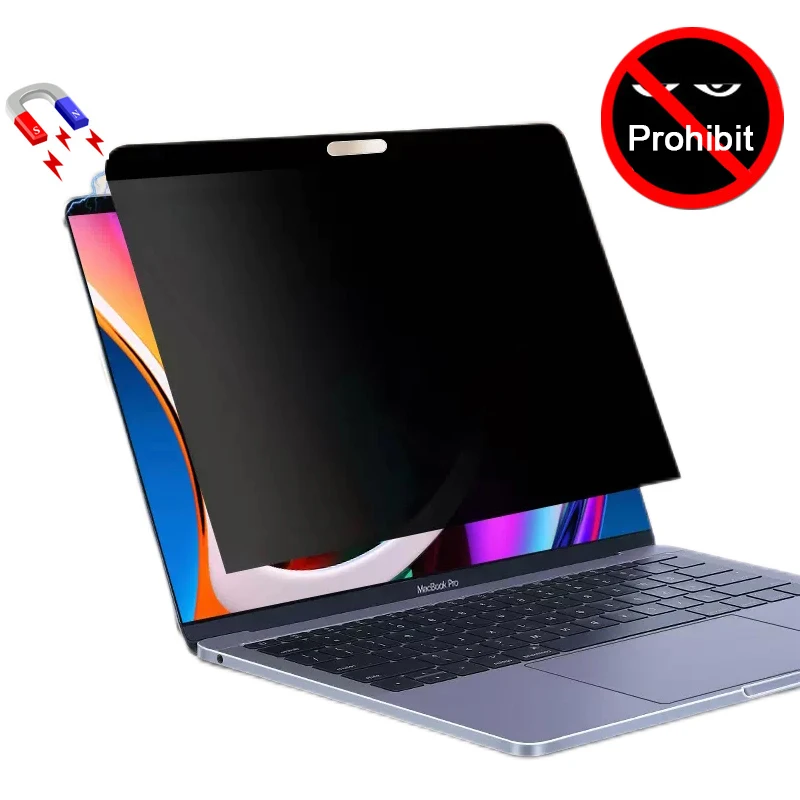 Magnetic Privacy Filter For Macbook Air 13 inch M1 M2 A2337 A2681 2020 2022 Pro 14 15 16 A2485 12 Screen Protector Anti-spy Film