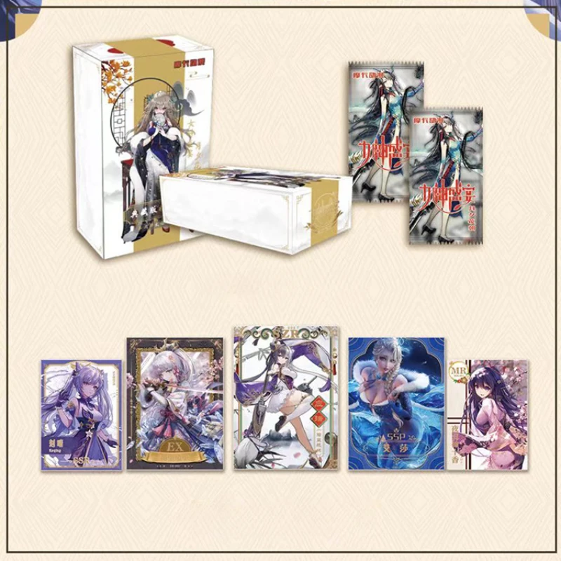 

Goddess Feast Card Classic ID Popular Anime Game Female Character Yor Forger Rem Misaka Mikoto Creative Collection Card SSR UR