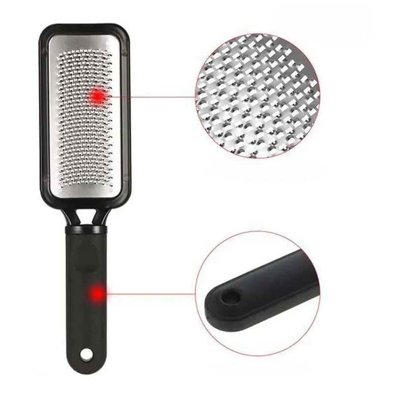 Многоразовый Рашпиль из нержавеющей стали для педикюра фрикционная пилка пяток