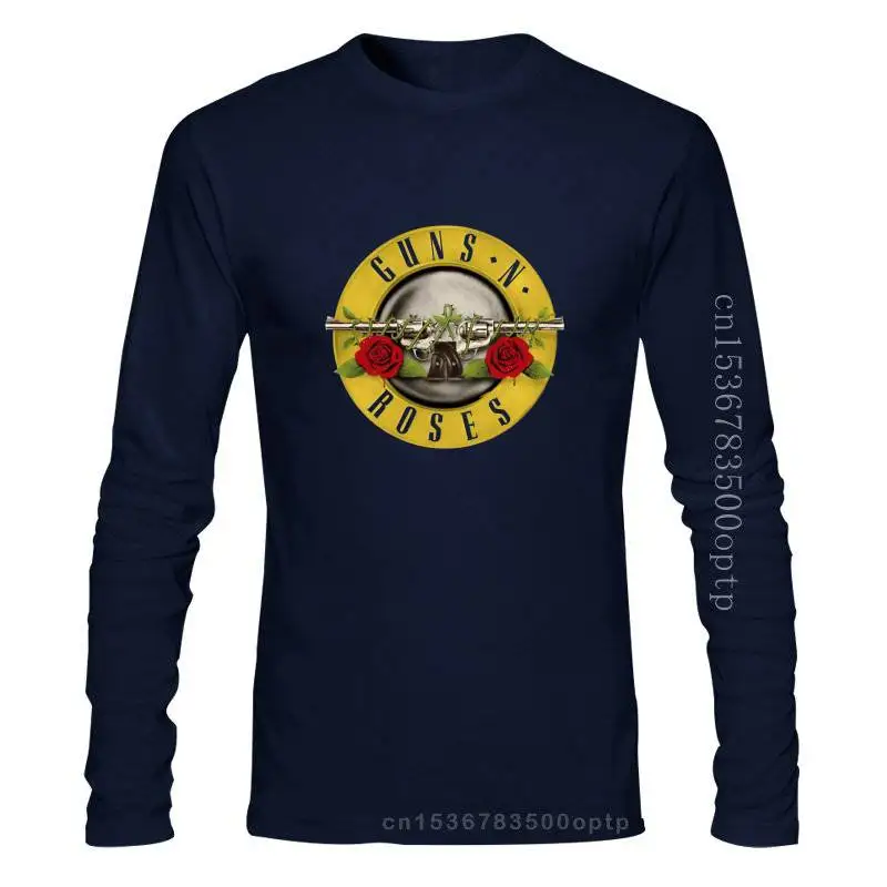 

2022 Gun Roses Women T-Shirt Official Classic Rock Band Circle Logo Tee