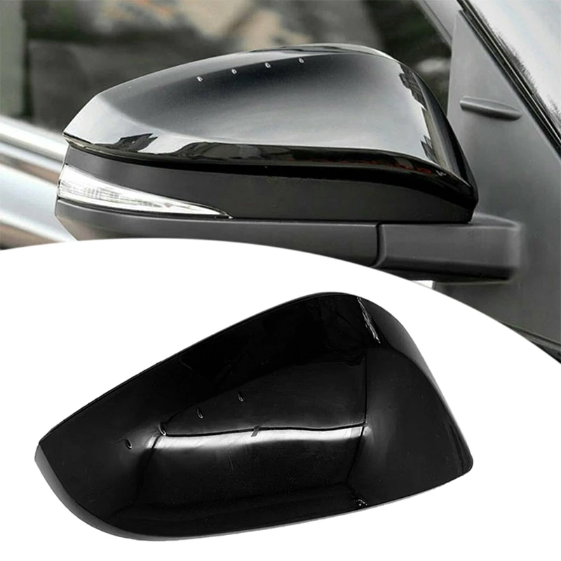 

Black Car Front Right Side Rear View Wing Mirror Cover Cap 87915-42160 Fit for Toyota RAV4 2013 2014 2015 2016 2017 2018 2019