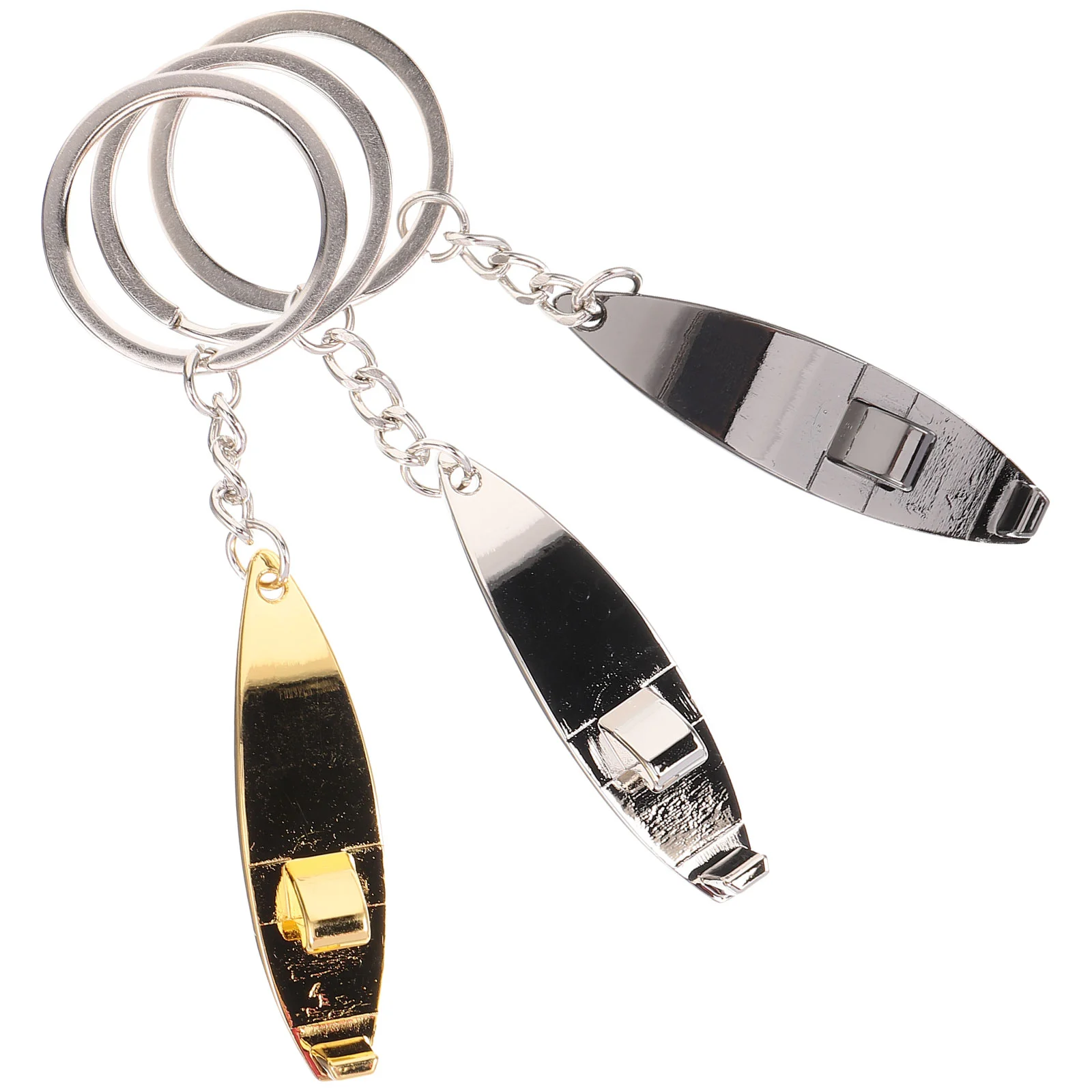 

3pcs Keychains Beer Opener Keychains Surfboard Pendants Surfboard Key Rings Hanging Decors
