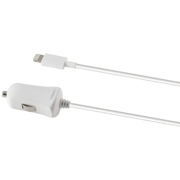 Автомобильное зарядное устройство Lightning 1a KSIX iPhone White|Кабели адаптеры и разъемы| |
