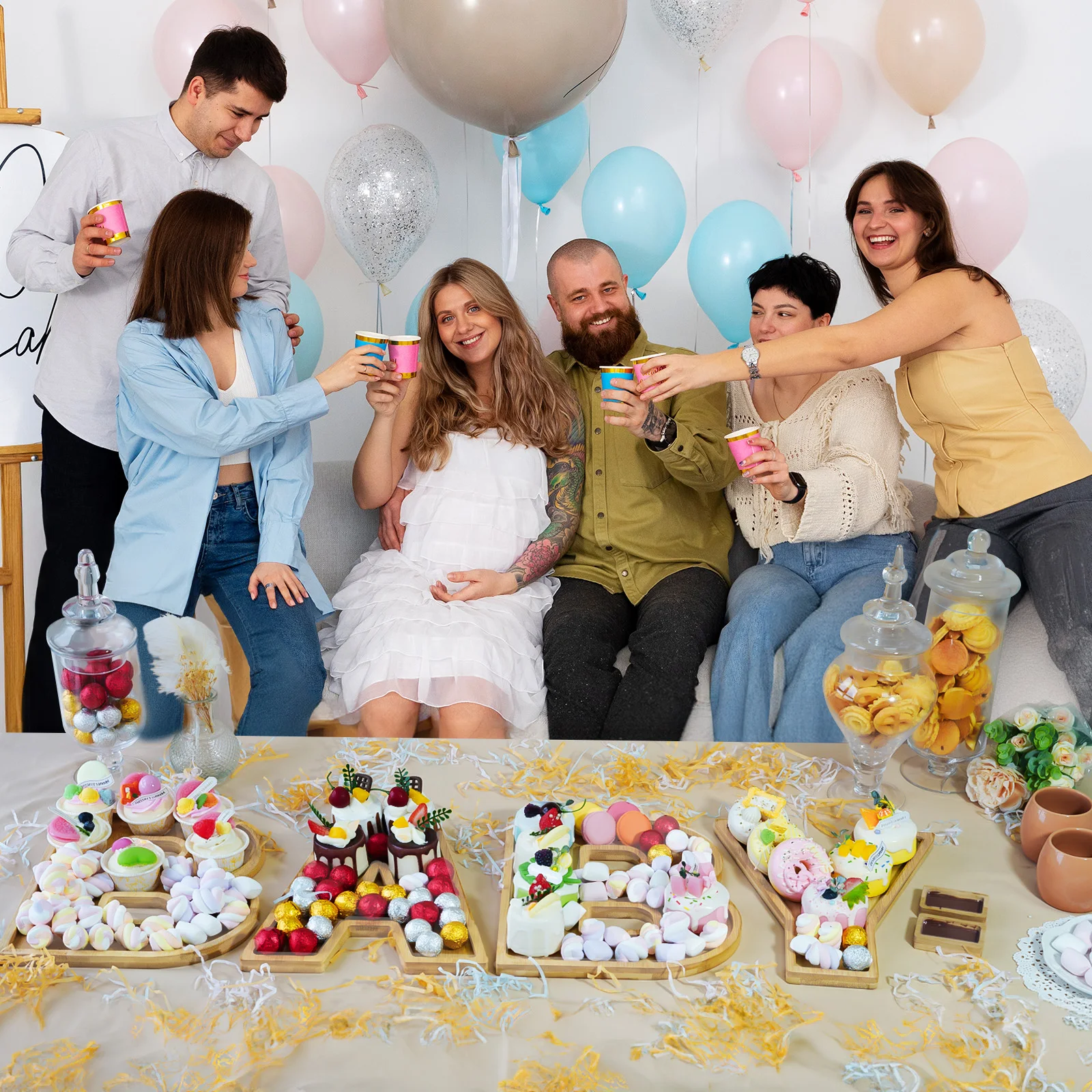 Деревянные Доски С Алфавитом Заполняемый Поднос Для Еды Доска Сыра Детское