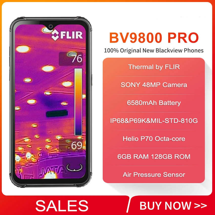 Смартфон Blackview BV9800 Pro 6+128ГБ