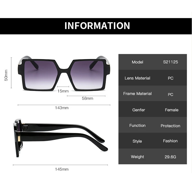 Модные женские солнцезащитные очки квадратные Винтажные Солнцезащитные с