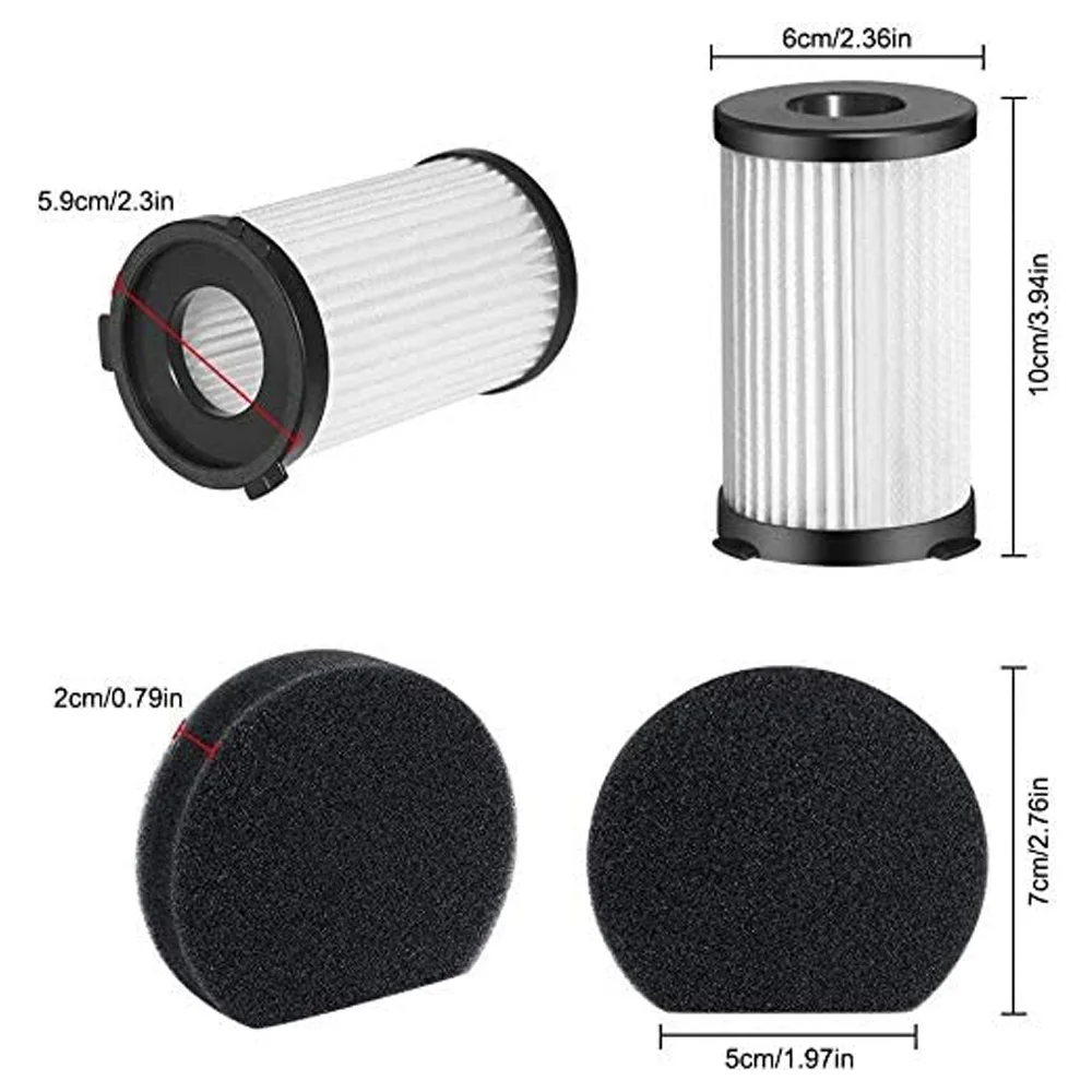 Рисунок 2 - Губка и HEPA фильтр для D600