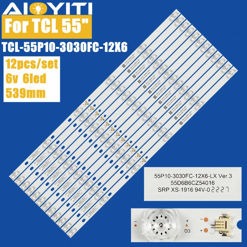 Фото Фонарь для подсветки TCL 55C715 55C717 55C716 55C78 фонарь №1