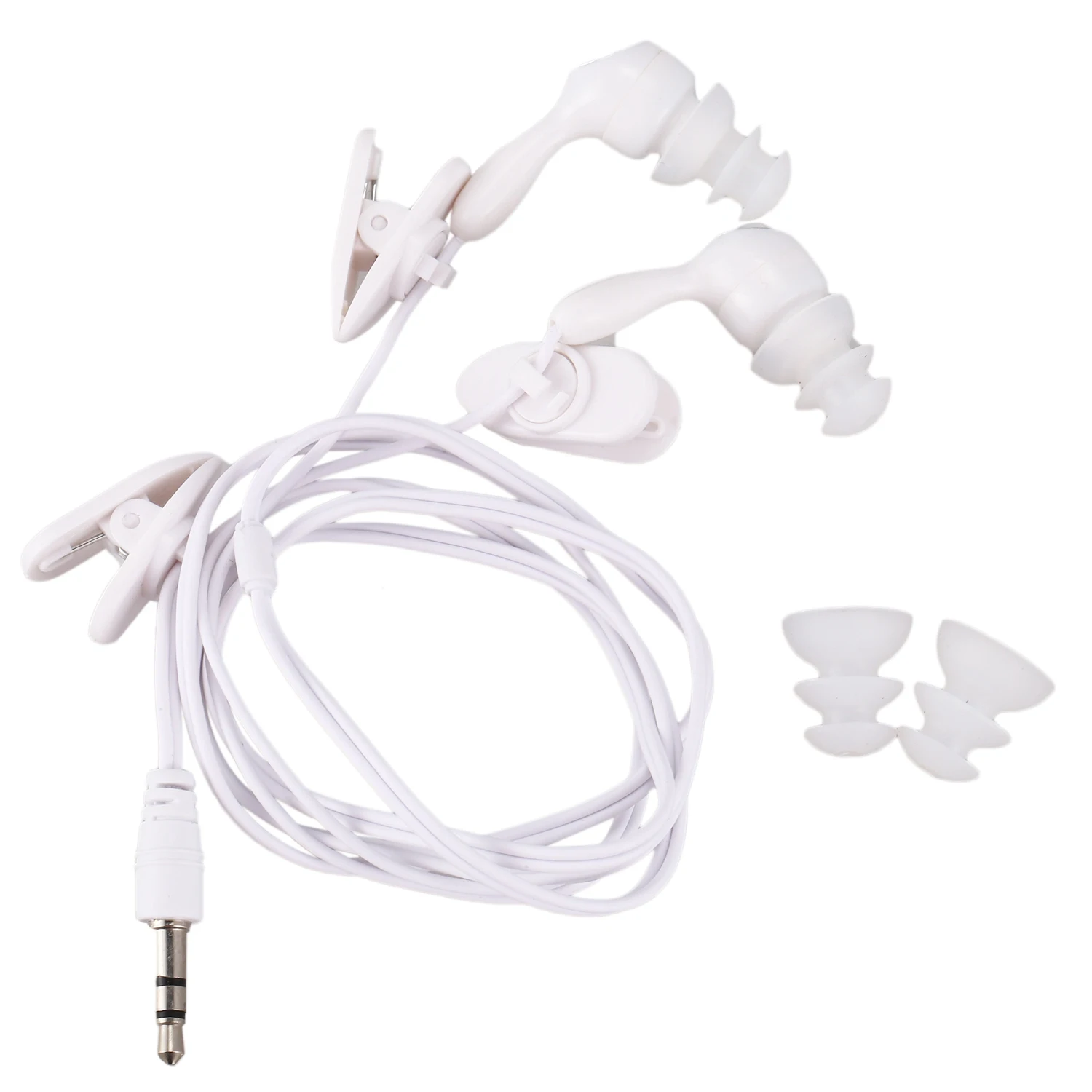 Водонепроницаемые наушники-вкладыши для MP3 MP4 Underwater White