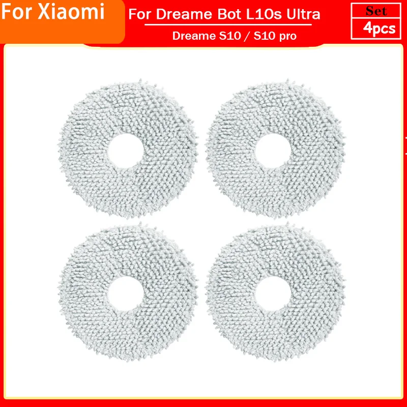 

Сменный мешок для пыли Dreame Bot L10S, основная вращающаяся боковая щетка, фильтр НЕРА, тряпка для швабры, аксессуары для уборки