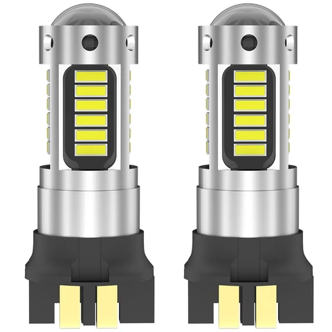 2 шт. Canbus PW24W PWY24W светодиодные лампы 3014 светодиодные 30SMD DRL противотуманные фары для Audi BMW Volkswagen указатель поворота дневные ходовые огни