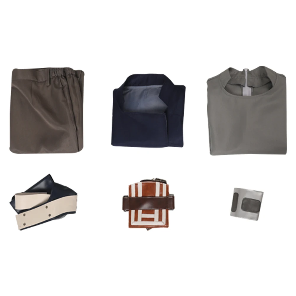 Survivor Cal Kestis Косплей Мужской костюм Куртка Жилет Рубашка Брюки Полный комплект