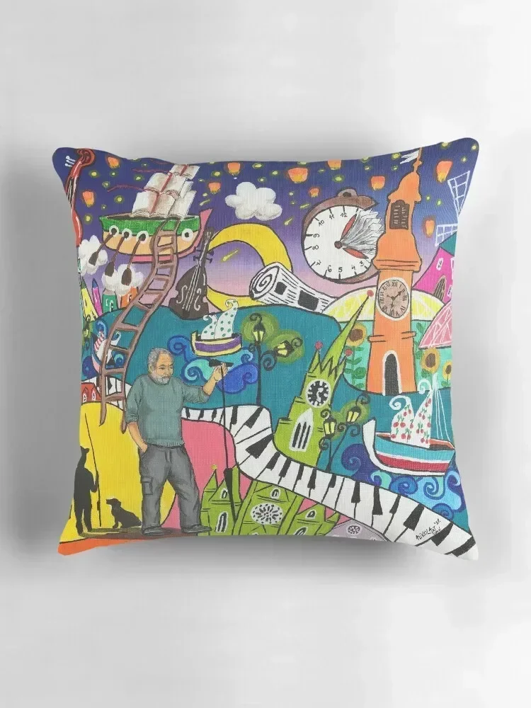 Декоративная наволочка Djordje Balasevic Noc kad sam preplivao Dunav 30x30 см