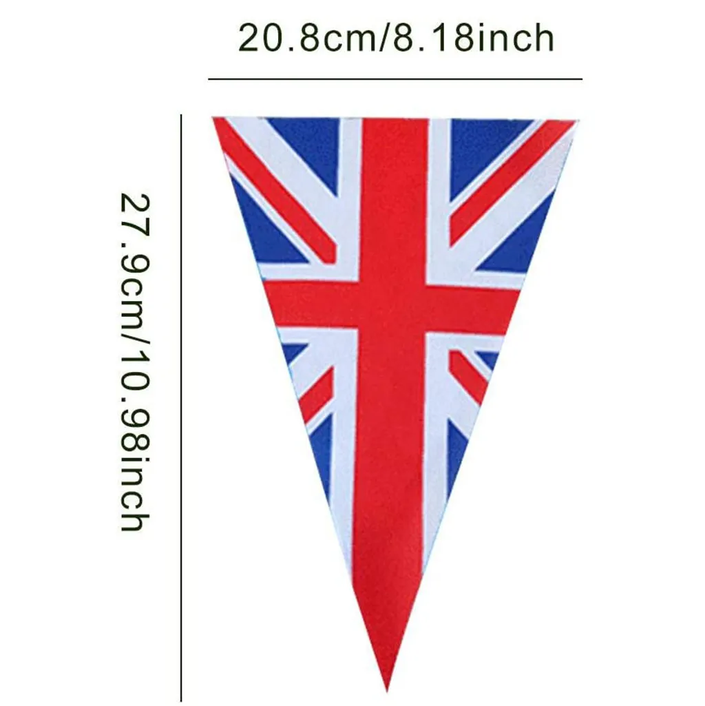 Праздничное украшение 26 футов 25 дюймов Флаг британского патриотического