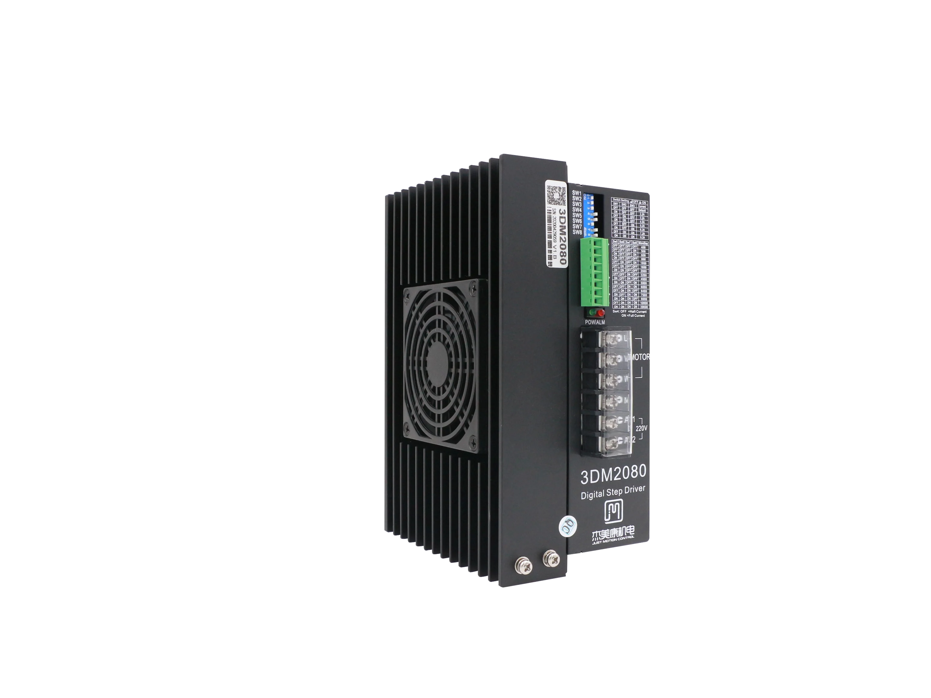 110J12161-360+3DM2080 комплект шагового двигателя Nema 42 3-фазный двигатель 12 Нм и драйвер