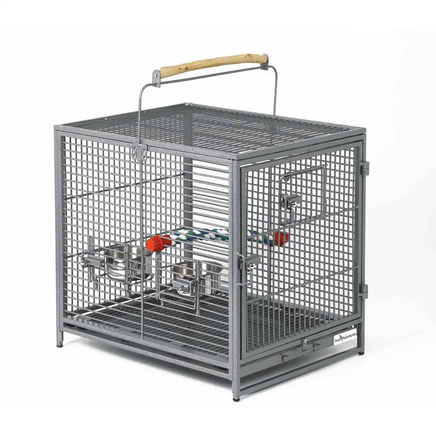 

Птичьего отеля Poquito-платиновая птичья клетка Среднего Запада