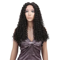 amir synthetic curly hair wigs t part lace wig middle part bob wave wig heat resistant wig for women cosplay party wig