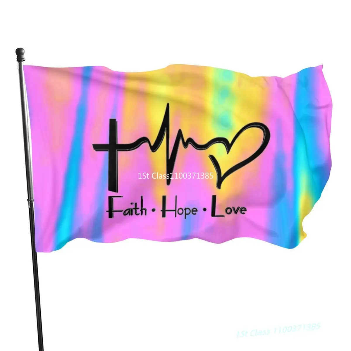 

Faith Hope Love flag for decoration Jesus Christian Religiou Bible Symbol flag