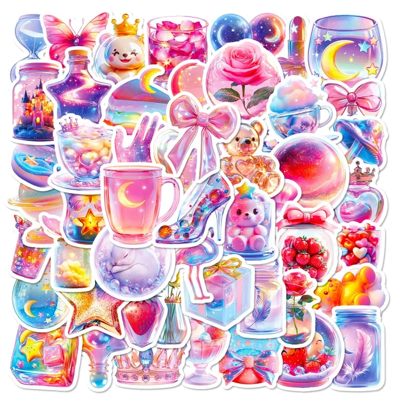 

Кавайные цветные липкие наклейки из ПВХ