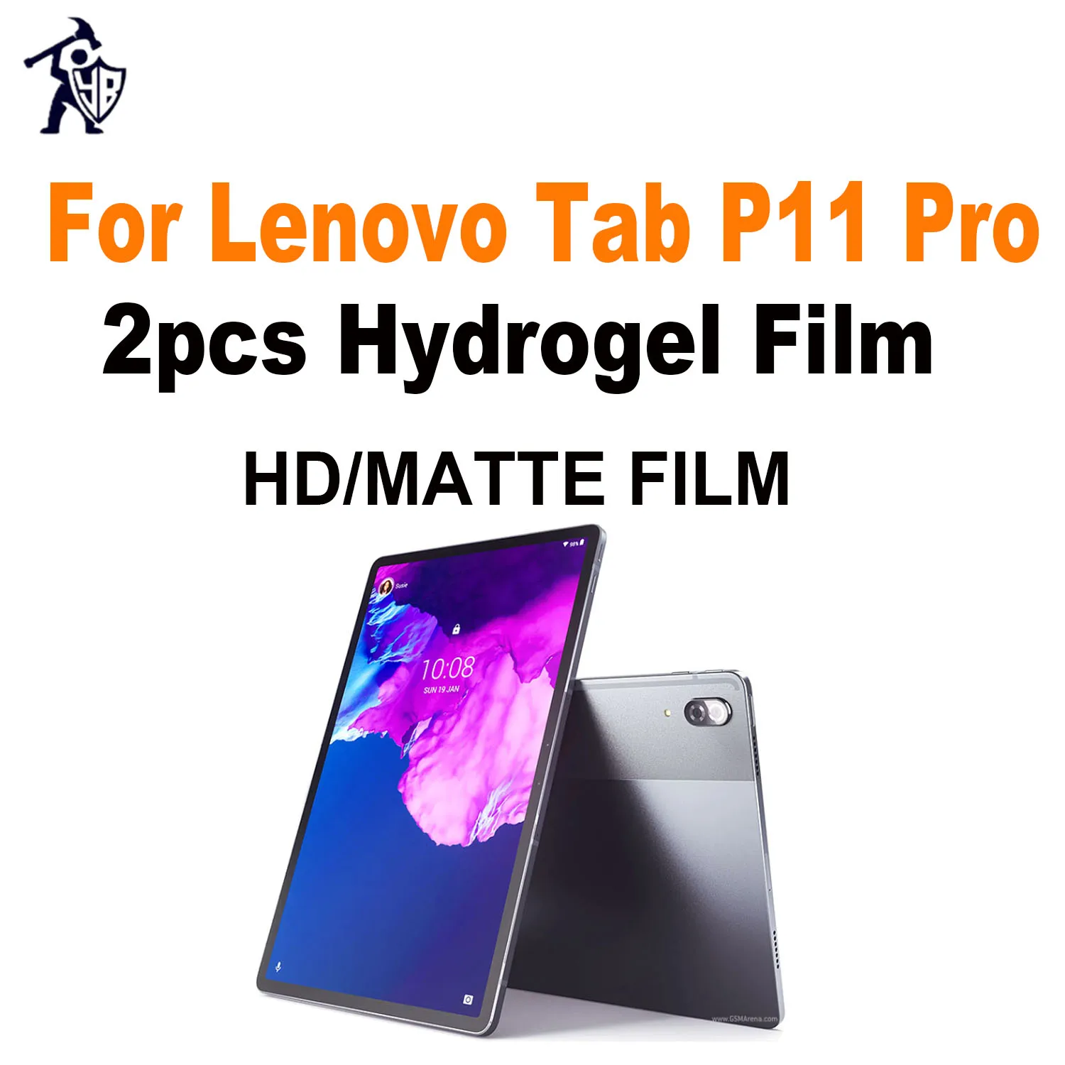 2pcs экран протектор для Lenovo Tab M10 HD Gen 2 Tablet HD\Matte Hydrogel пленка полная крышка защитные