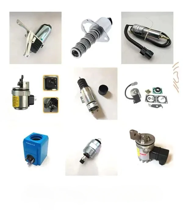 Электромагнитный клапан 12 В 845241003 Подходит для Komatsu CK20 CK25 CK30 CK35 SK1020 SK1026 714