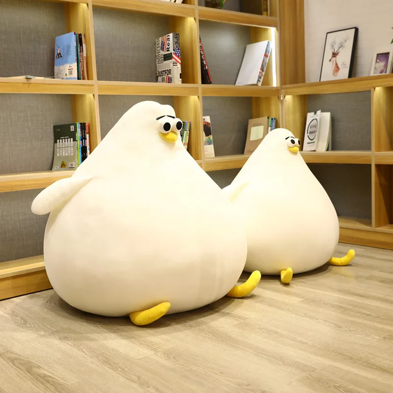 

Zqswkl 25/40cm kawaii fat doll soft plush toy chicken animal pillow hugs for girls christmas toys children birthday gift