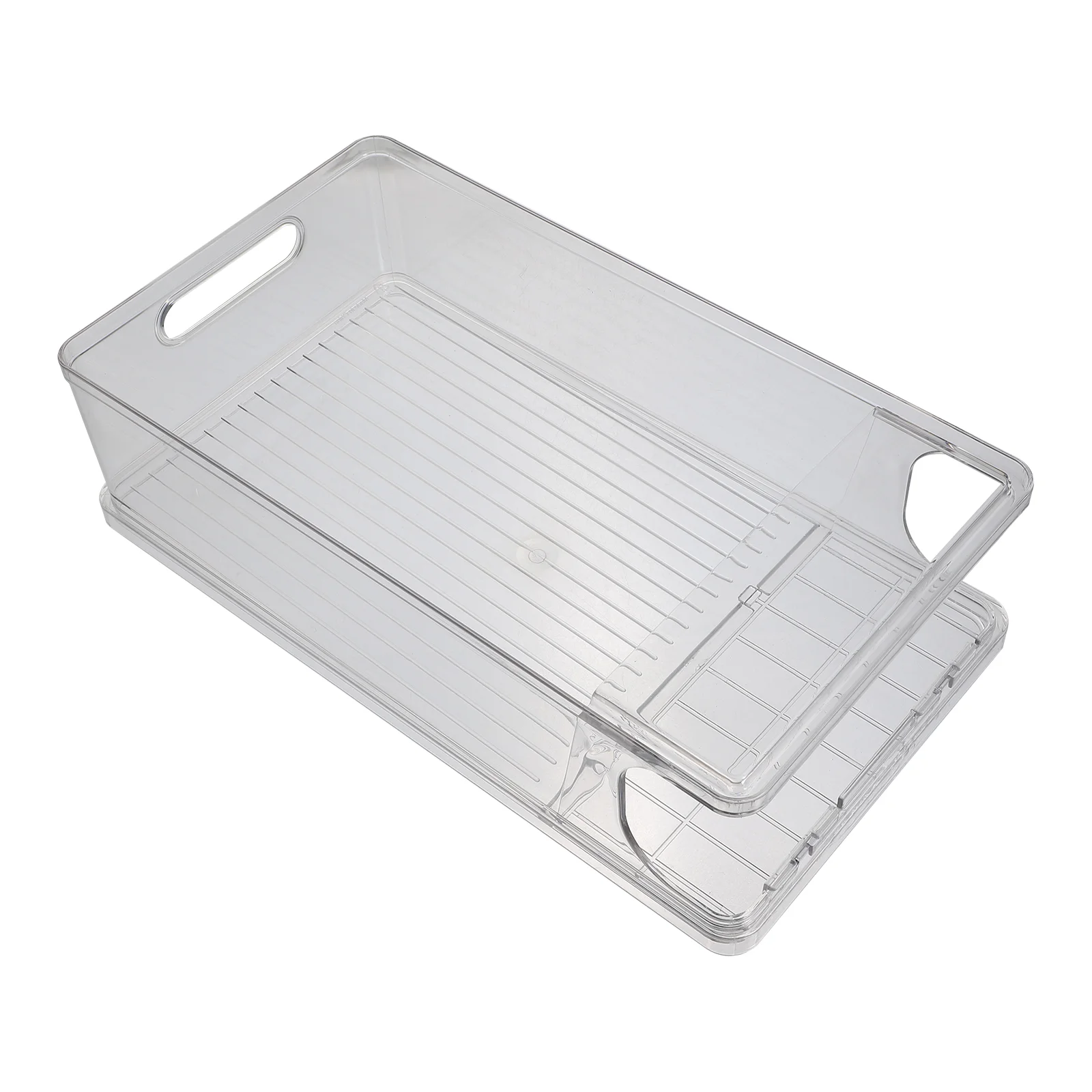 

Storage Soda Bin Organizer Rack Kitchen Refrigerator Container Can Box Rolling Automatic Drink Freezer Fridgedispenser Cola