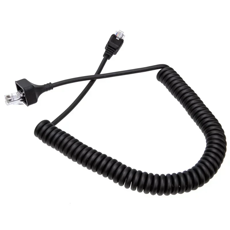 Replacement 8 Pin KMC-30 Mic Handheld Ridao Speaker Microphone PU Cable For Kenwood KMC-32 KMC-35 KMC-36 MC -59 KMC-27 Repai