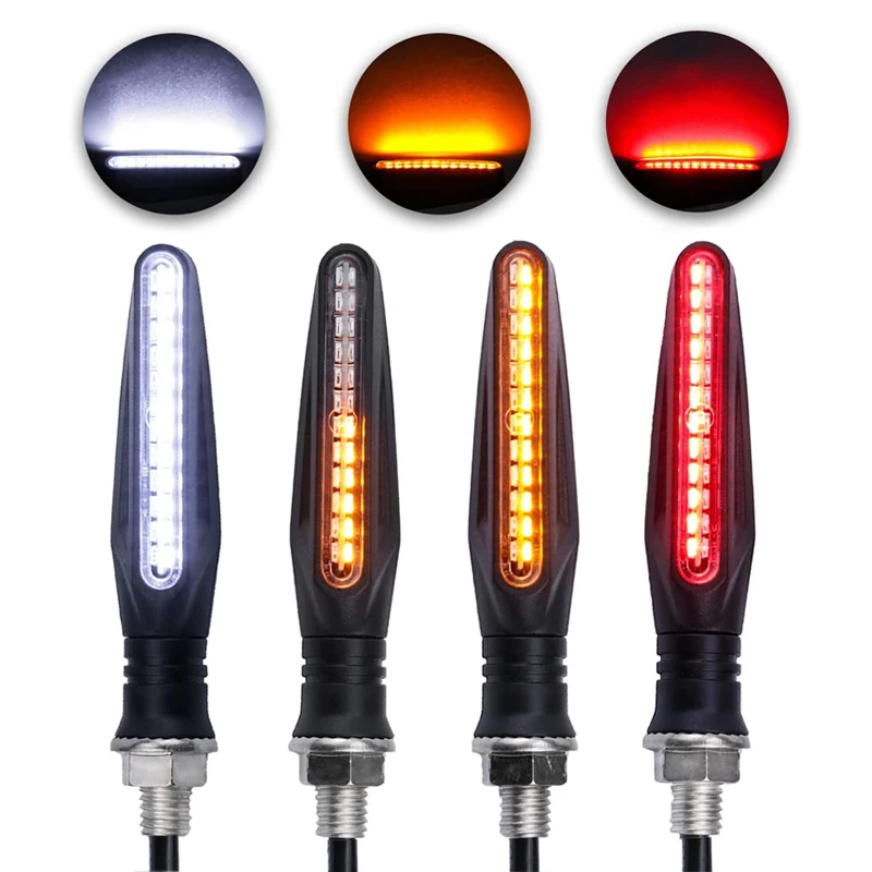 2/4 шт. фонарь поворота для мотоцикла 12 х335smd поворотники на мотоцикл мото