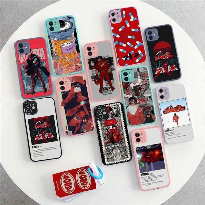

AKIRA Voltron Phone Case for iPhone 14 11 12 13 Mini Pro Max 8 7 Plus X XR XS MAX Translucent Matte Cover