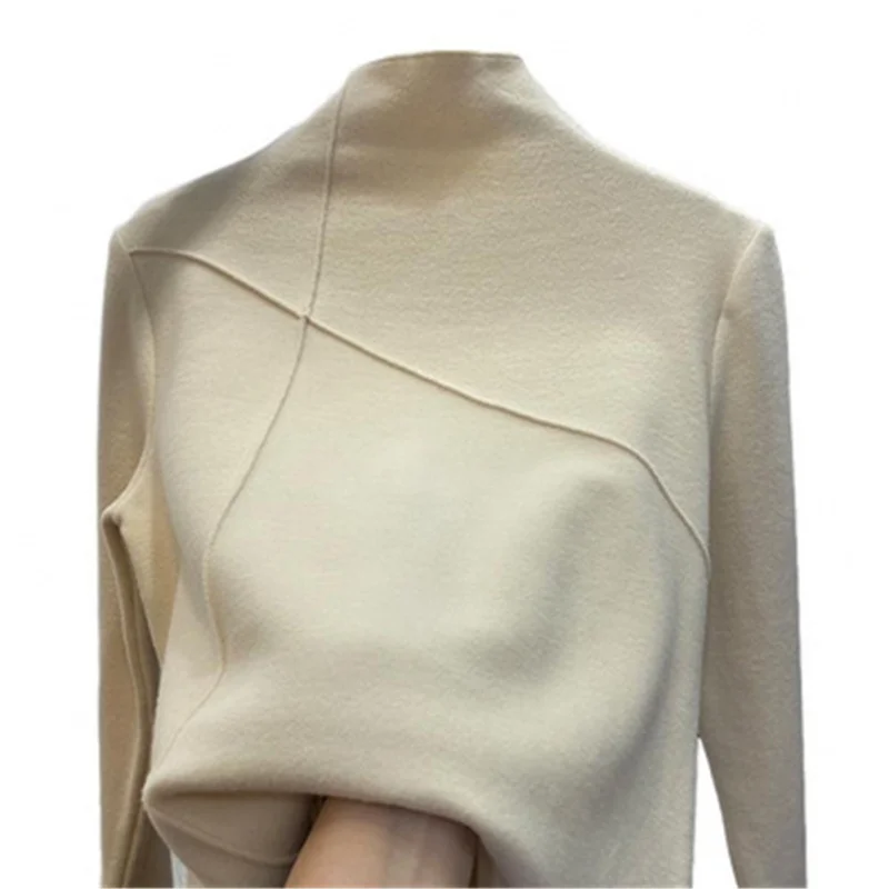 Winter Velvet Long Sleeve Top Female Sweatshirt Warm Blouses Womens Turtleneck Sweater Autumn 2023 Clothing Jumper Fall Clothes