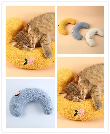 

Cat Special Small Pillow Teddy Puppy Puppy Hug Pillow Special Sleeping Cushion Teddy Bear Pomeranian Dog Supplies Puppy Mat