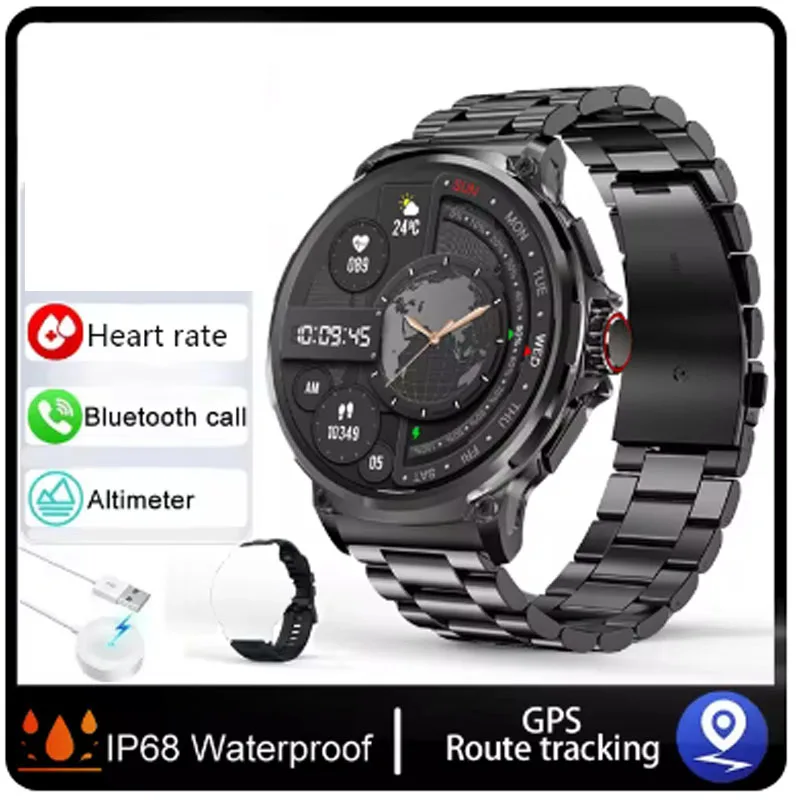 Мужские умные часы Tiejima GPS+ с большим аккумулятором