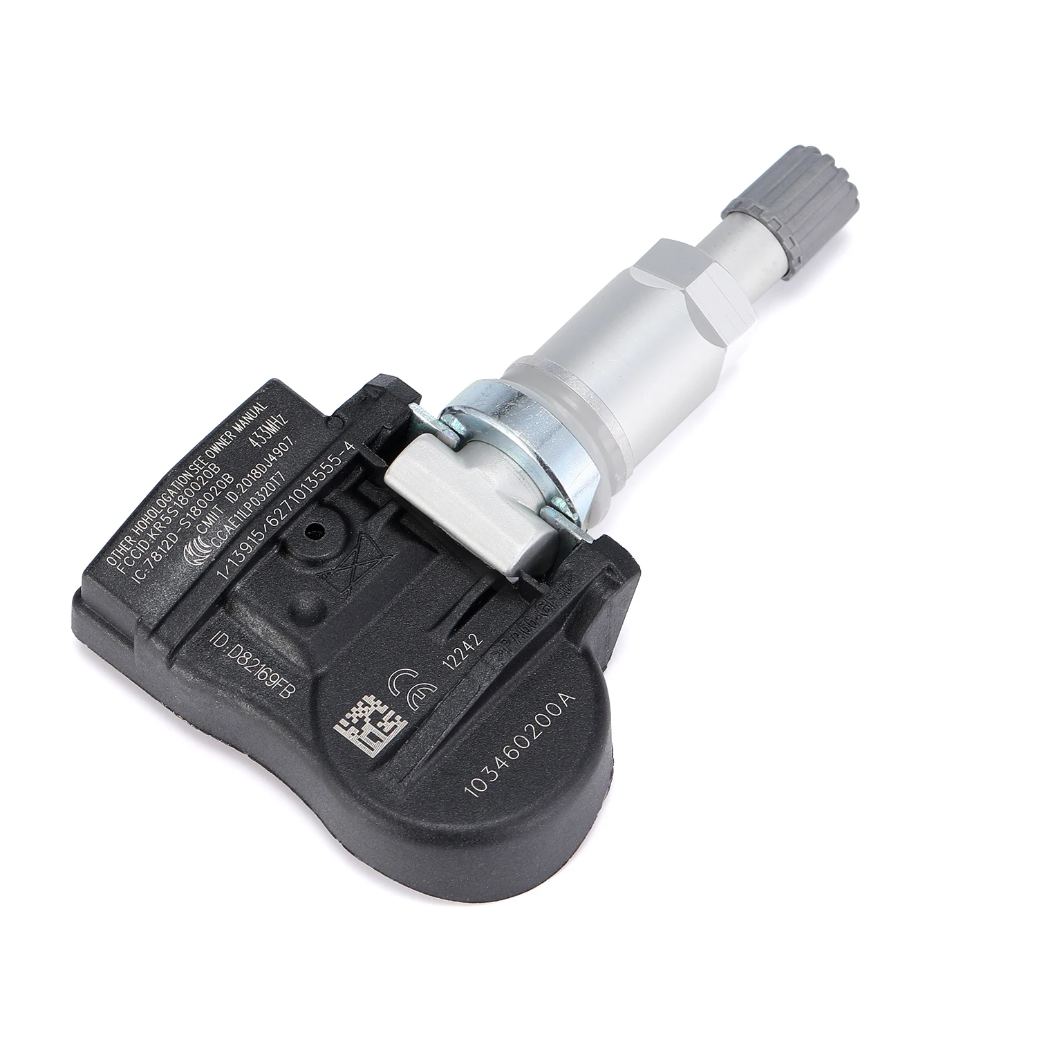 Датчик давления в шинах TPMSTire 1034602-00-A, датчик давления воздуха в шинах для Tesla Model 3 Model S Model X 433Mhz TPMS