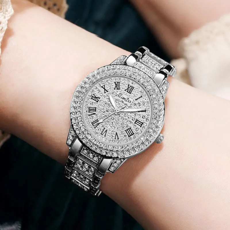 JLANDA 2023 Elegance New Fashion Ladies Luxury Quartz Watch Stainless Steel Strap Waterproof Watches Relogio Feminino J3101L