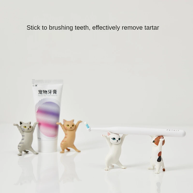 Натуральная PETKIT зубная щетка для животных собаки кошки очиститель продукты