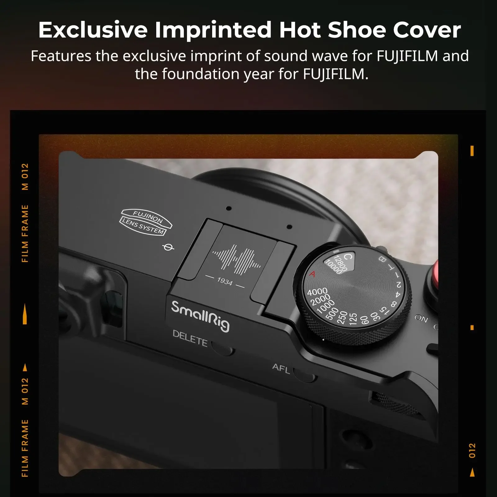 Держатель для большого пальца SmallRig FUJIFILM X100VI / X100V (черный) с крышкой горячего