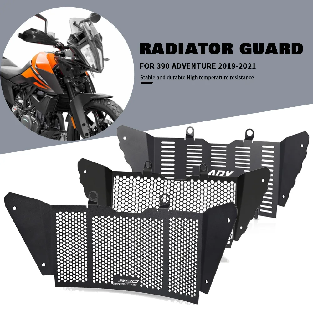 

390 ADV Motorbike Accessories Radiator Guards Fit for 390 Adventure 2019 2020 2021 Radiator Grille Protector Cover Aluminum